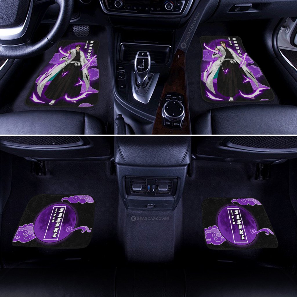 Aizen Sosuke Car Floor Mats Custom Anime Bleach Car Interior Accessories