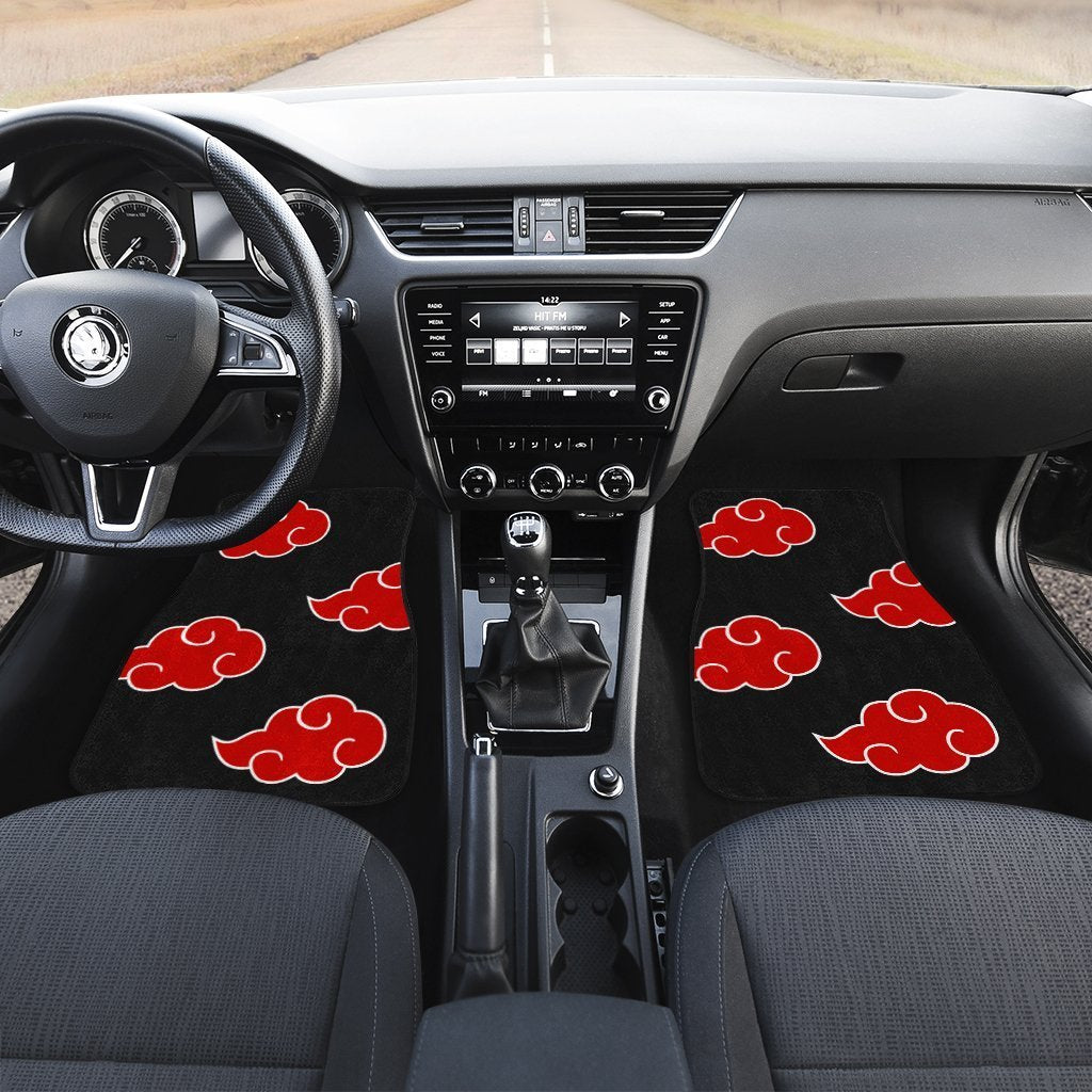 Akatsuki Car Floor Mats Custom Naruto Anime Car Accessories