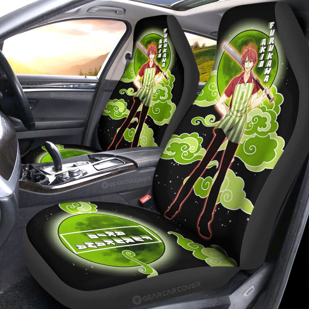 Akio Furukawa Car Seat Covers Custom Clannad Anime Car Accessories