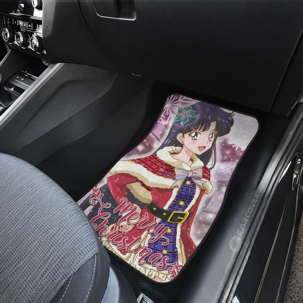 Anime Christmas Sailor Mars Car Floor Mats Custom Sailor Moon Car Accessories