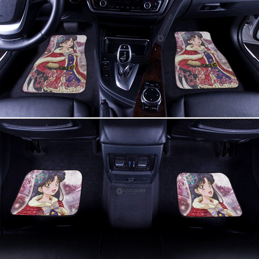Anime Christmas Sailor Mars Car Floor Mats Custom Sailor Moon Car Accessories