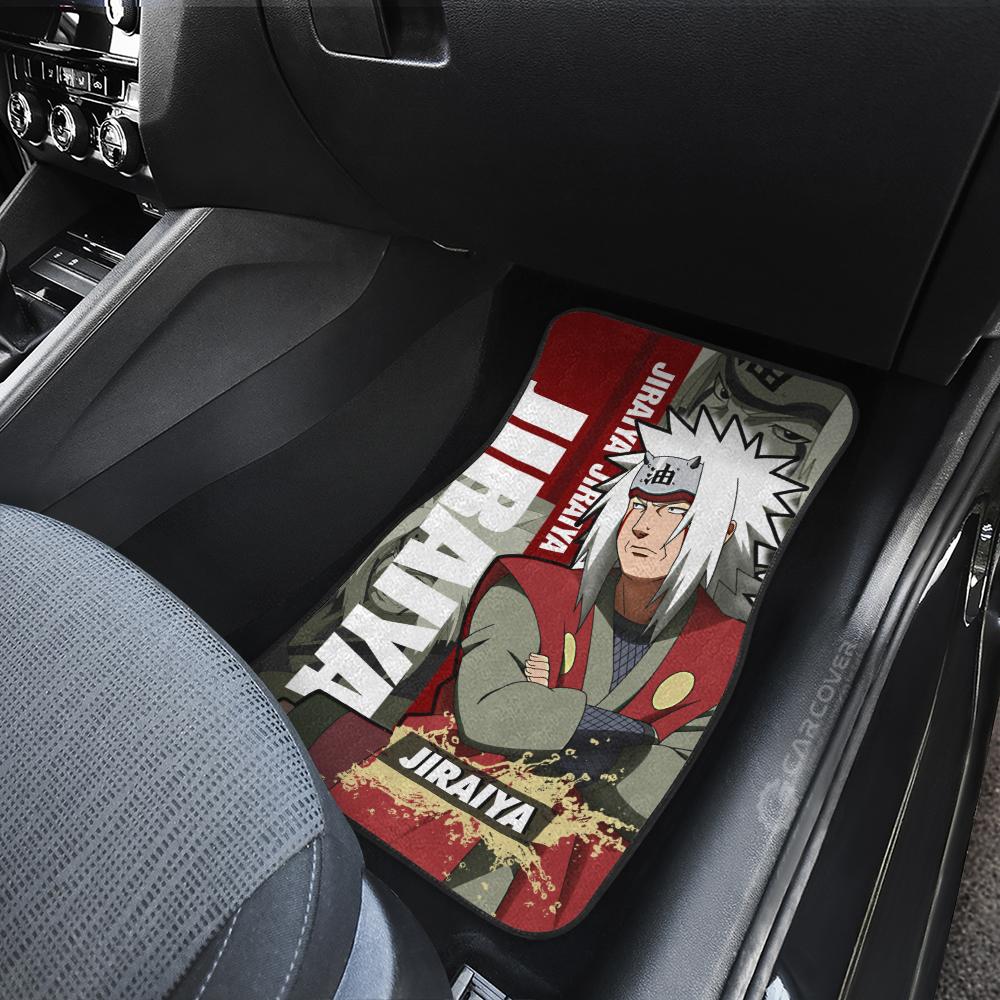 Anime Naruto Jiraiya Car Floor Mats Custom Car Accessories