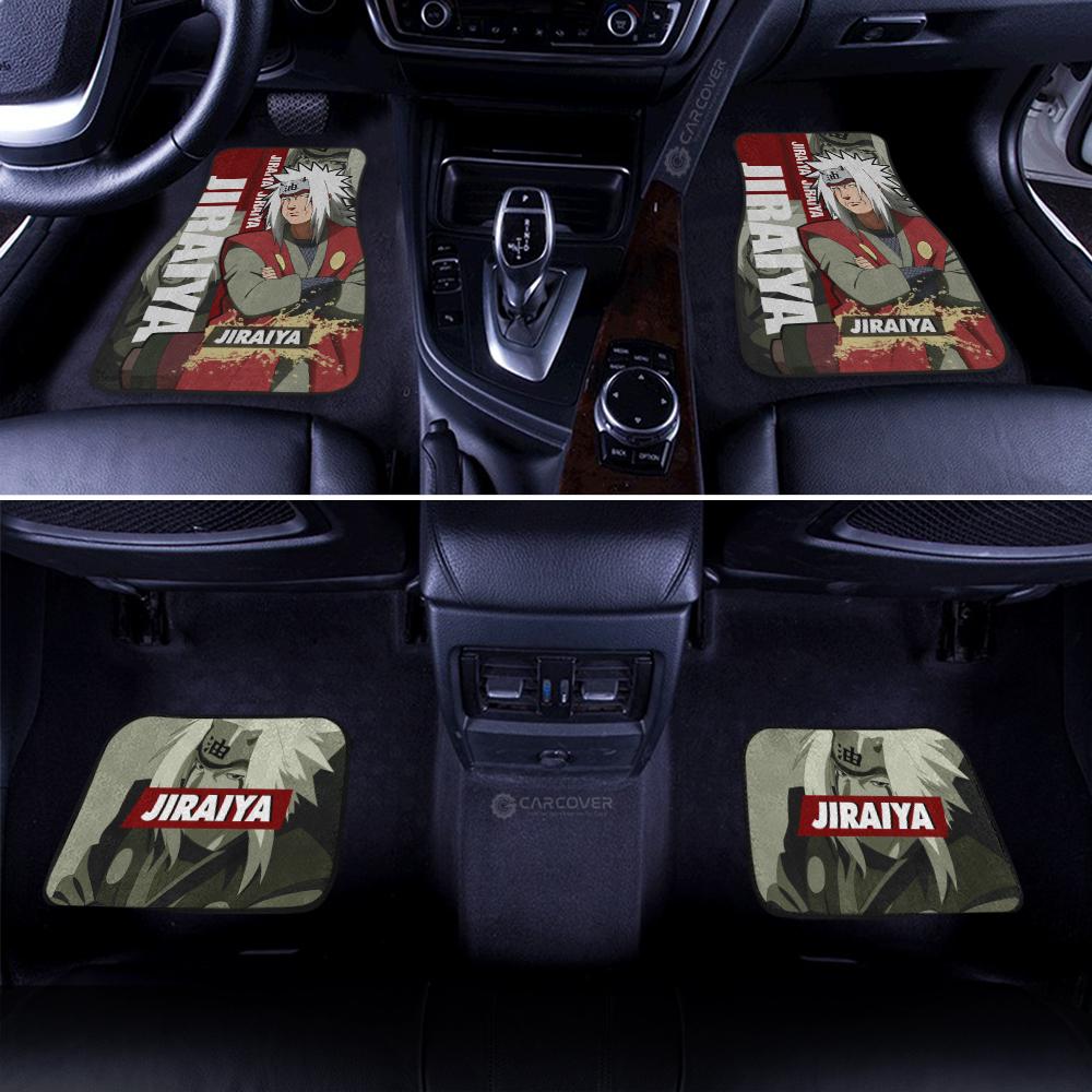 Anime Naruto Jiraiya Car Floor Mats Custom Car Accessories