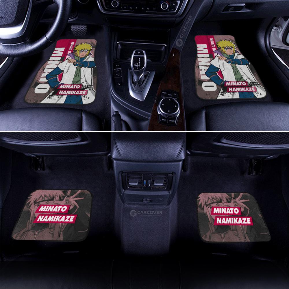 Anime Naruto Minato Car Floor Mats Custom Car Accessories
