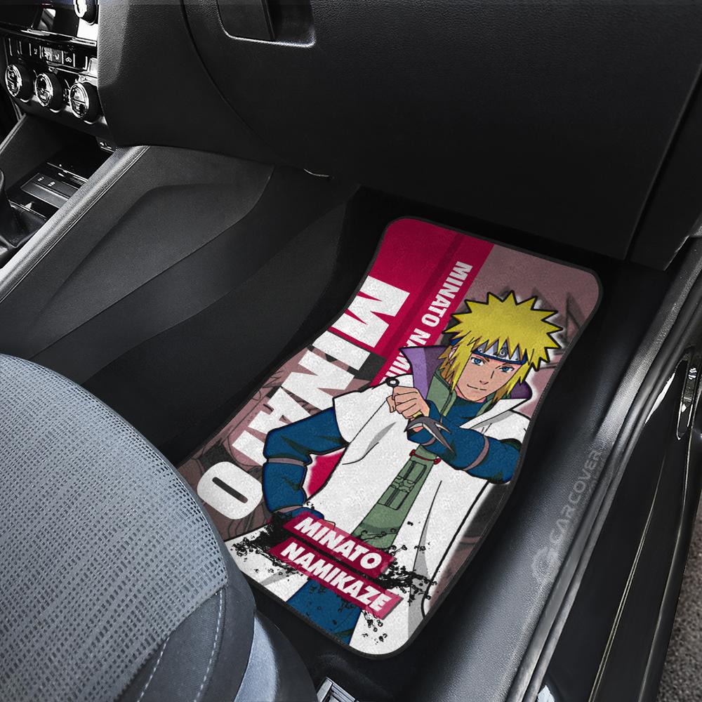 Anime Naruto Minato Car Floor Mats Custom Car Accessories