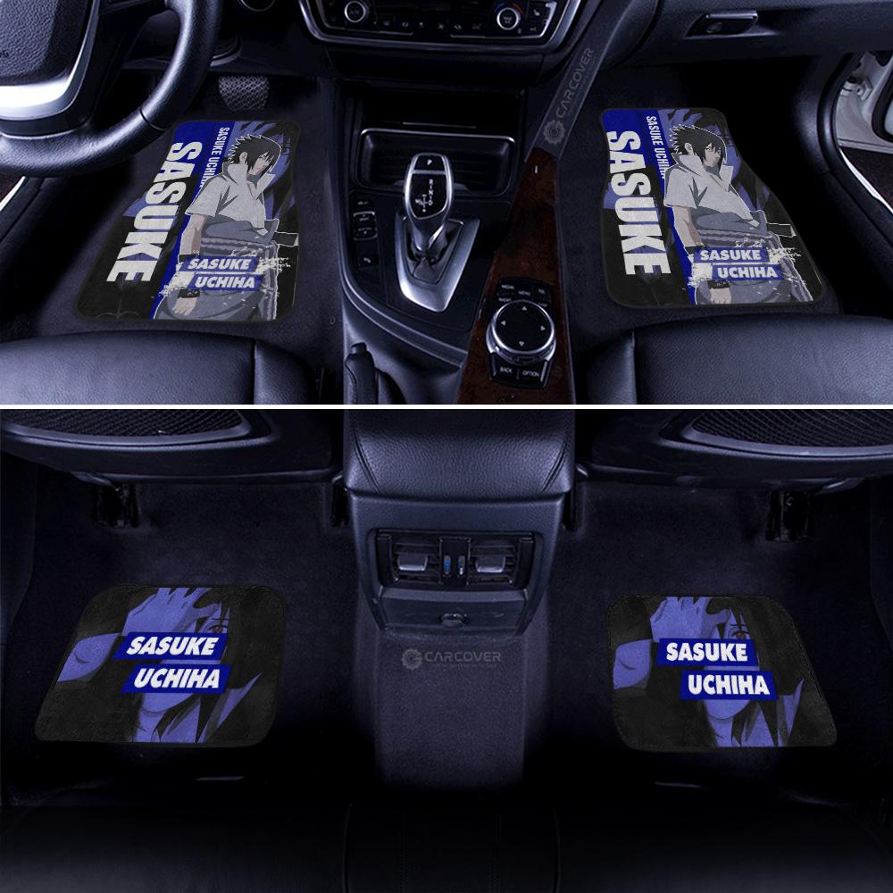 Anime Naruto Sasuke Uchiha Car Floor Mats Custom Car Accessories