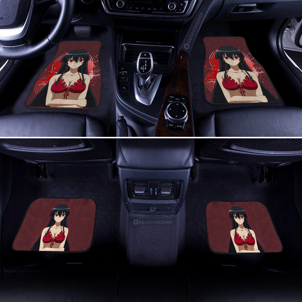 Anime Sexy Girl Akame Car Floor Mats Custom Akame Ga Kill Anime Gifts For Fans