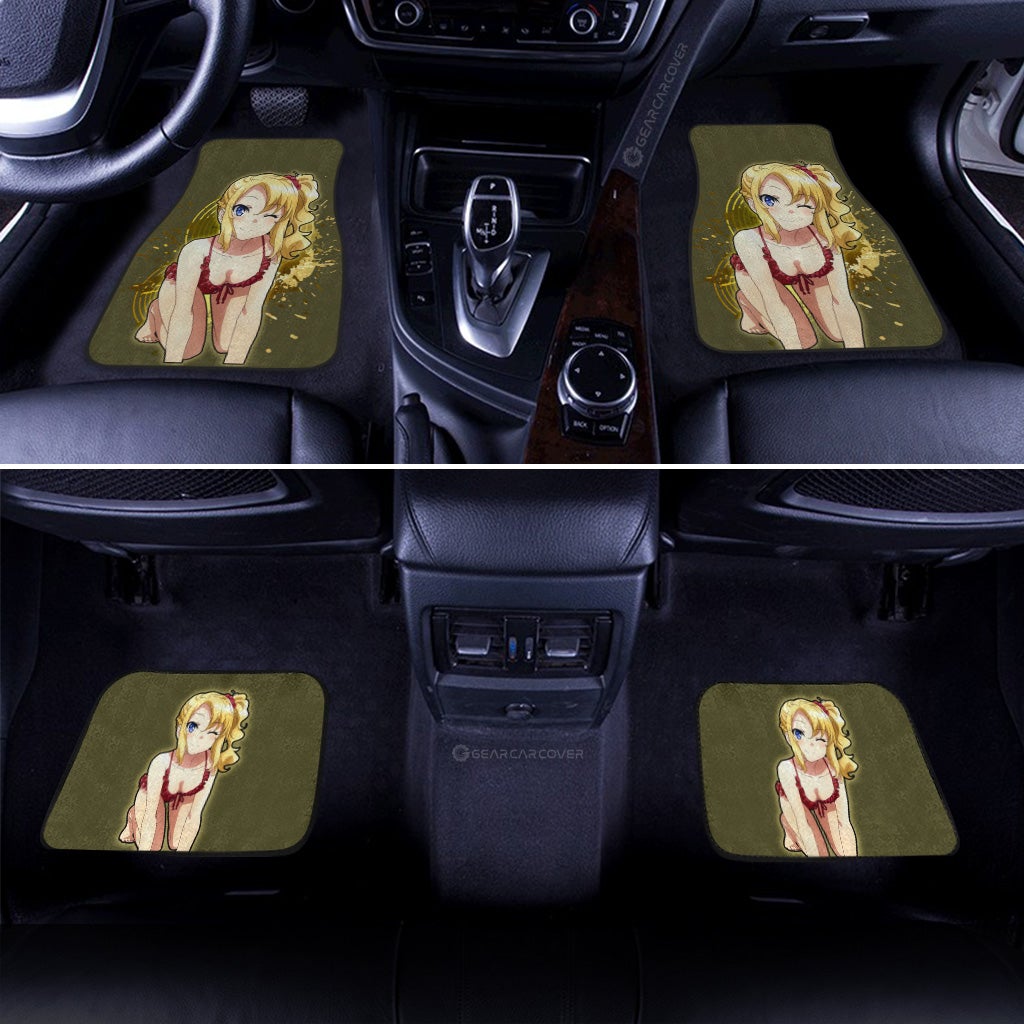 Anime Sexy Girl Nodoka Toyohama Car Floor Mats Custom Bunny Girl Senpai Anime Gifts For Fans