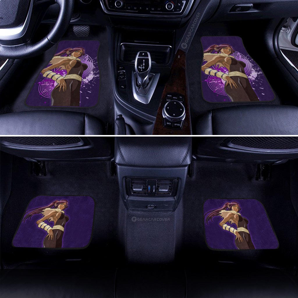 Anime Sexy Girl Yoruichi Car Floor Mats Custom Bleach Anime Gifts For Fans