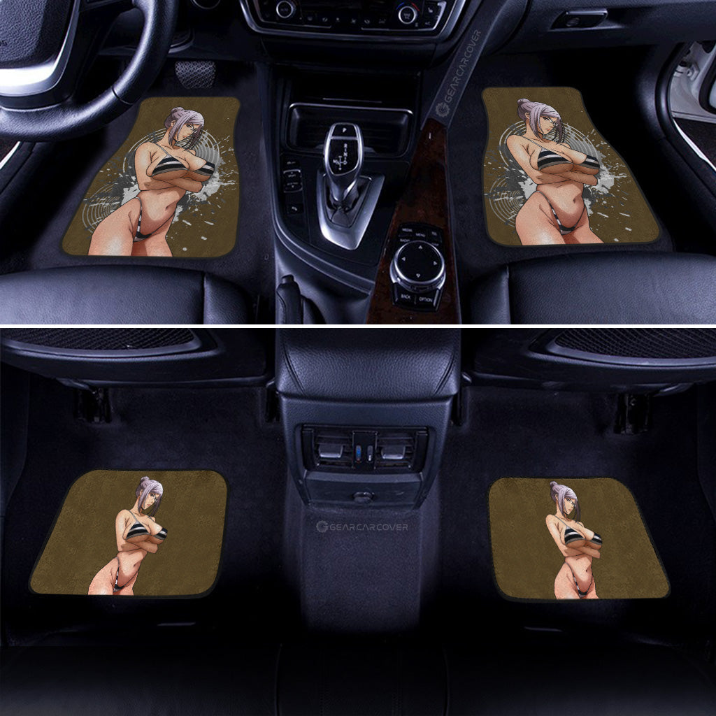 Anime Waifu Girl Meiko Shiraki Car Floor Mats Custom Prison School Car Accessories