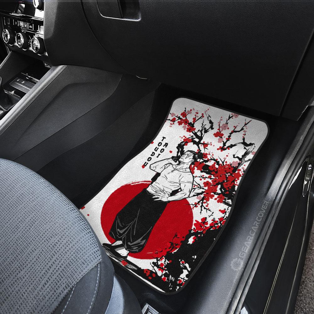 Aoi Todo Car Floor Mats Custom Japan Style Jujutsu Kaisen Anime Car Accessories