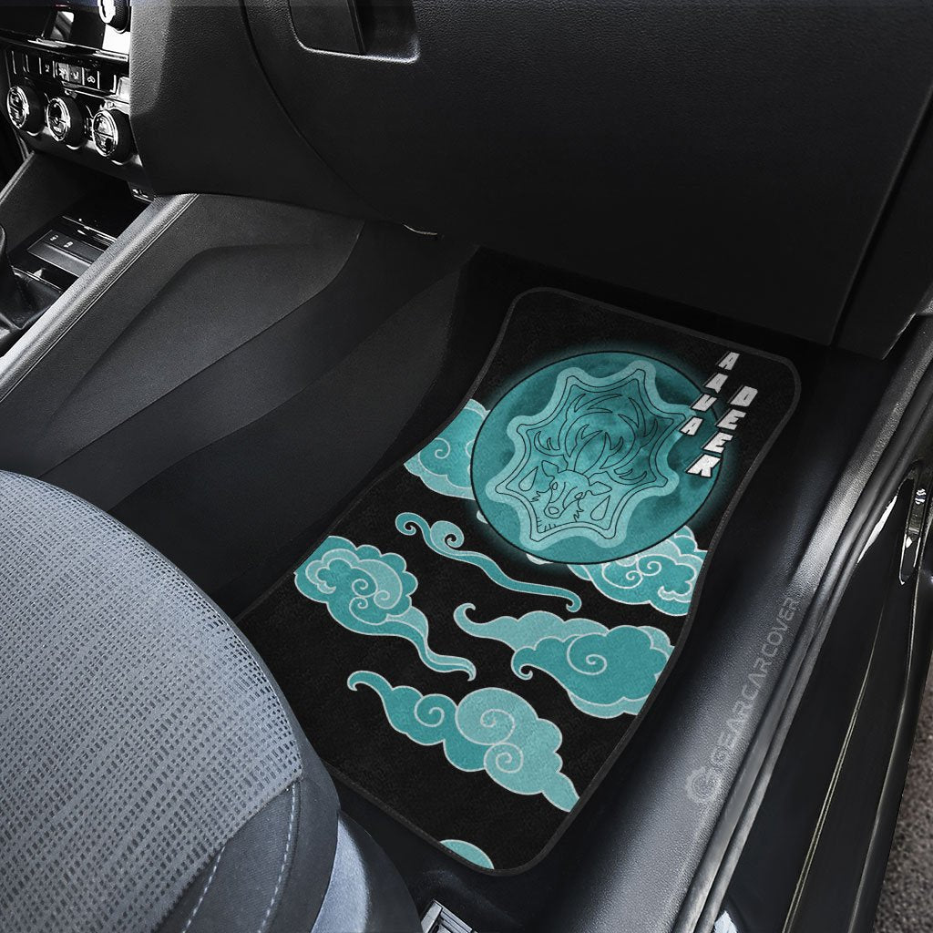 Aqua Deer Car Floor Mats Custom Anime Black Clover Car Interior Accessories
