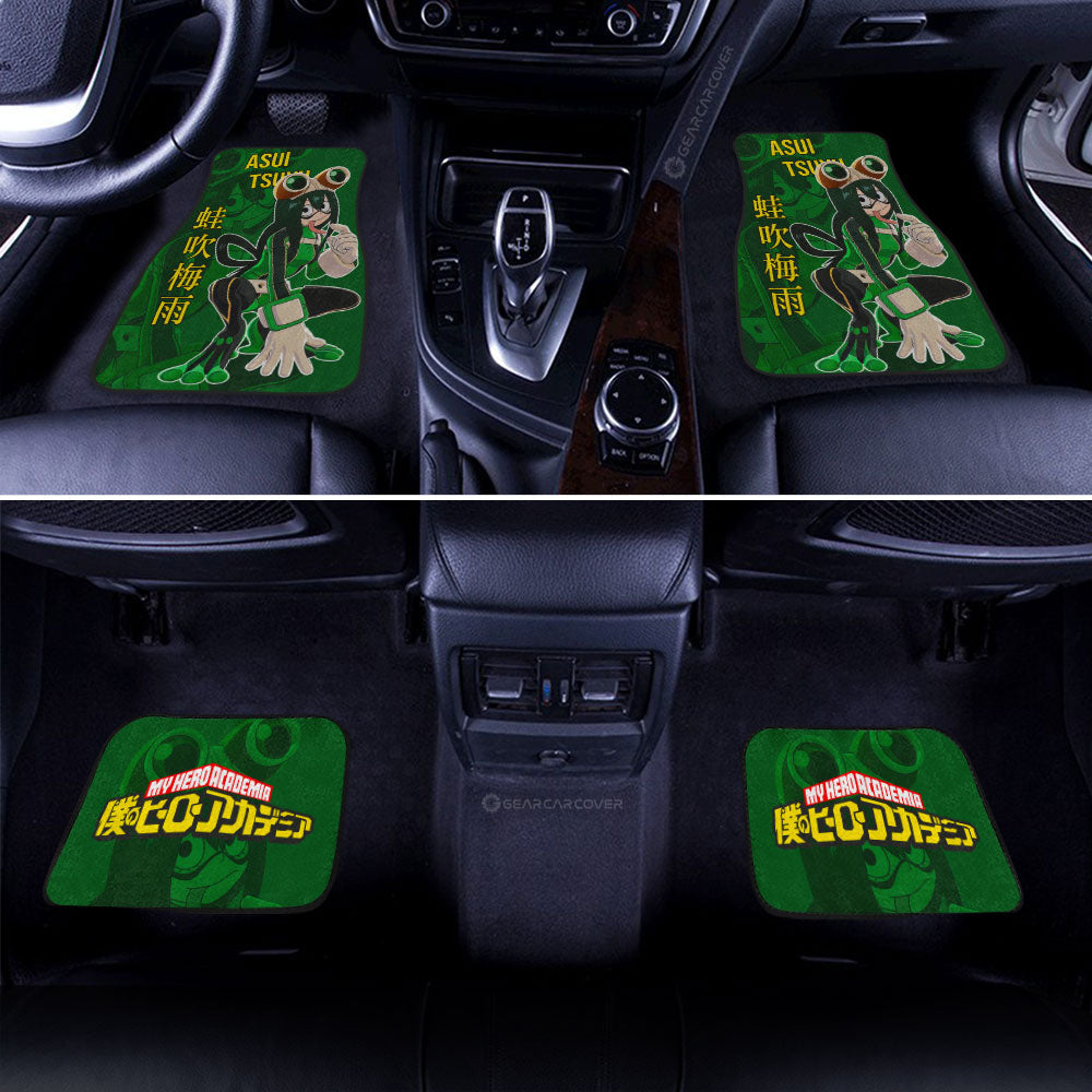 Asui Tsuyu Car Floor Mats Custom My Hero Academia Car Accessories Gifts For Anime Fans