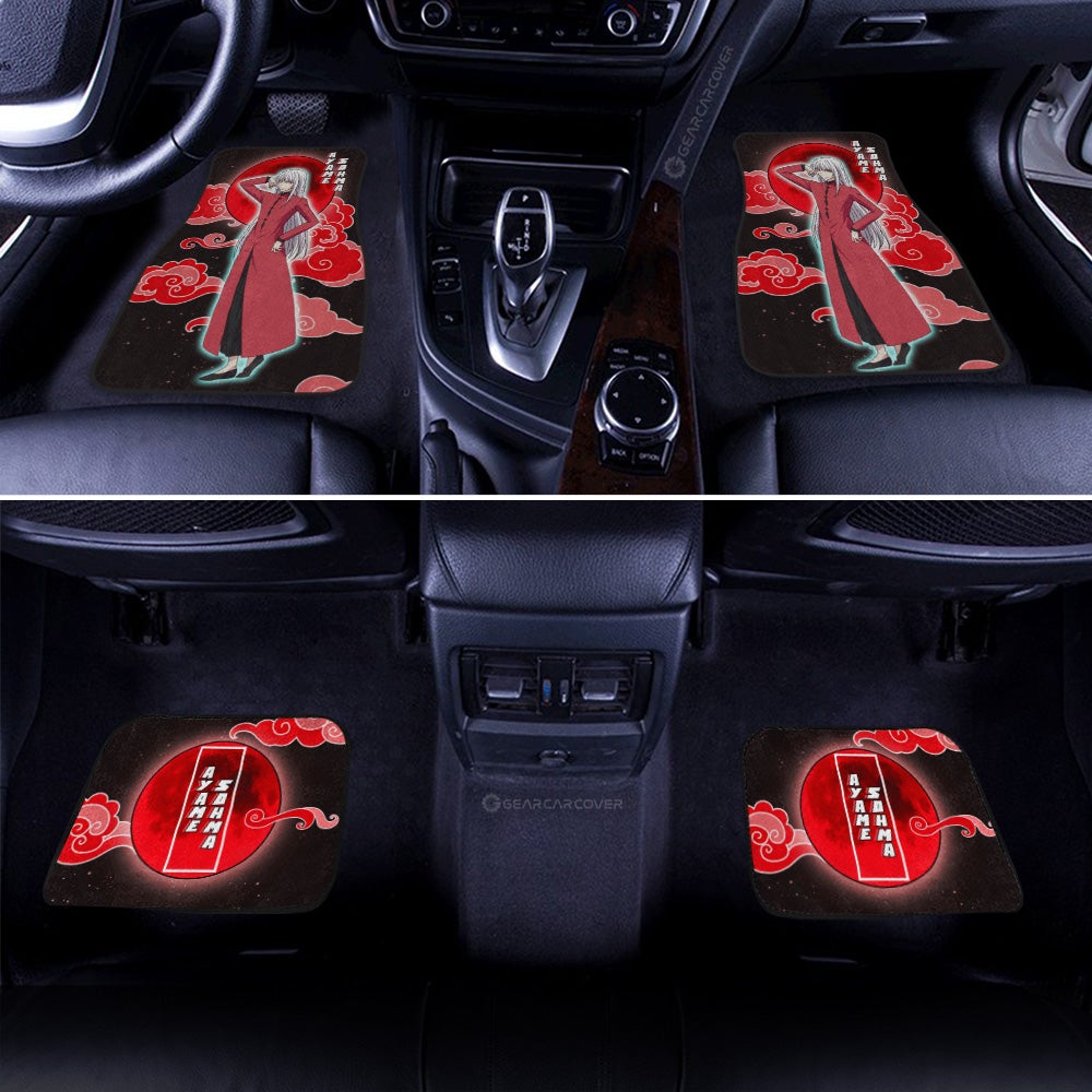 Ayame Sohma Car Floor Mats Custom Fruit Basket Anime Car Accessories