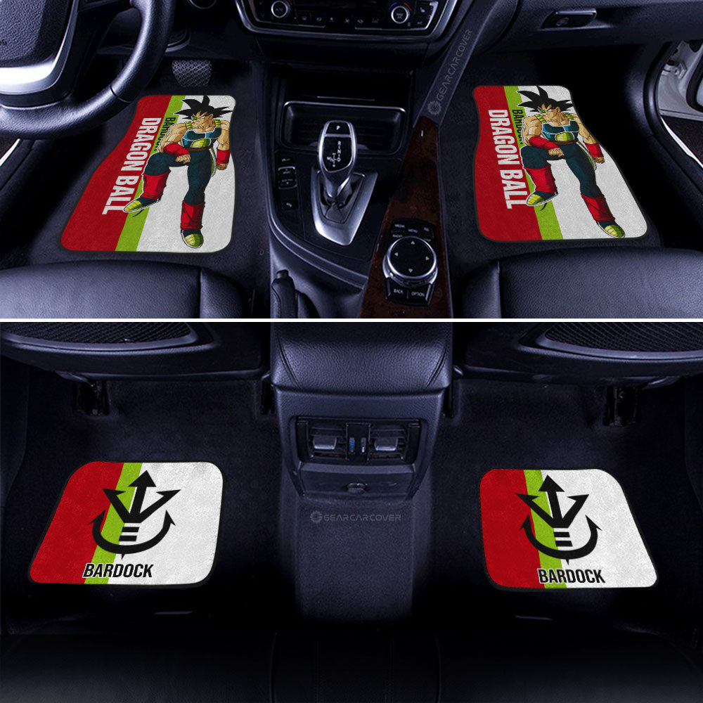Bardock Car Floor Mats Custom Dragon Ball Car Accessories Gifts For Anime Fans