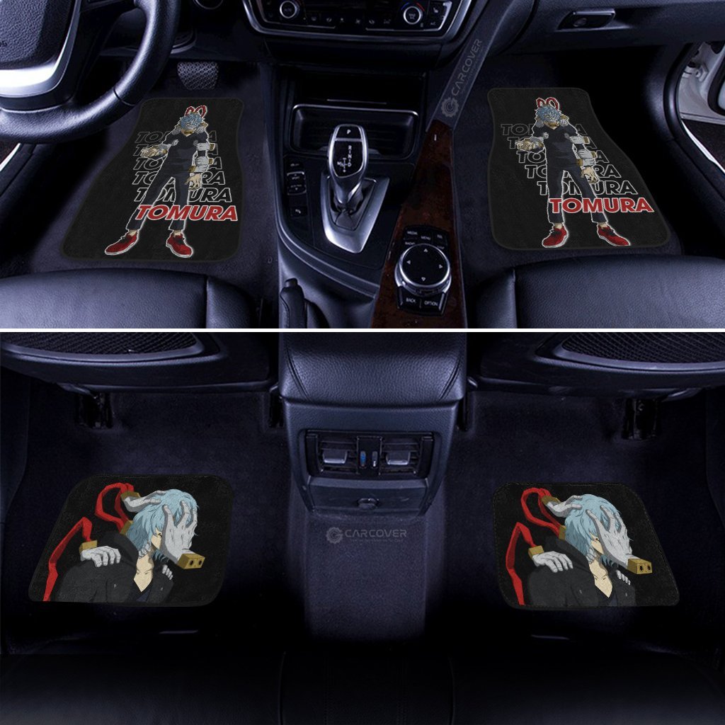 BNHA Tomura Shigaraki Car Floor Mats Custom Anime My Hero Academia Car Accessories
