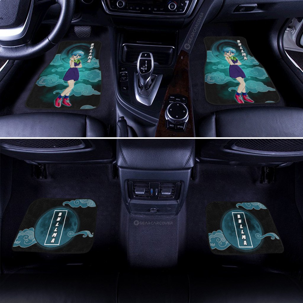 Bulma Car Floor Mats Custom Dragon Ball Anime Car Interior Accessories