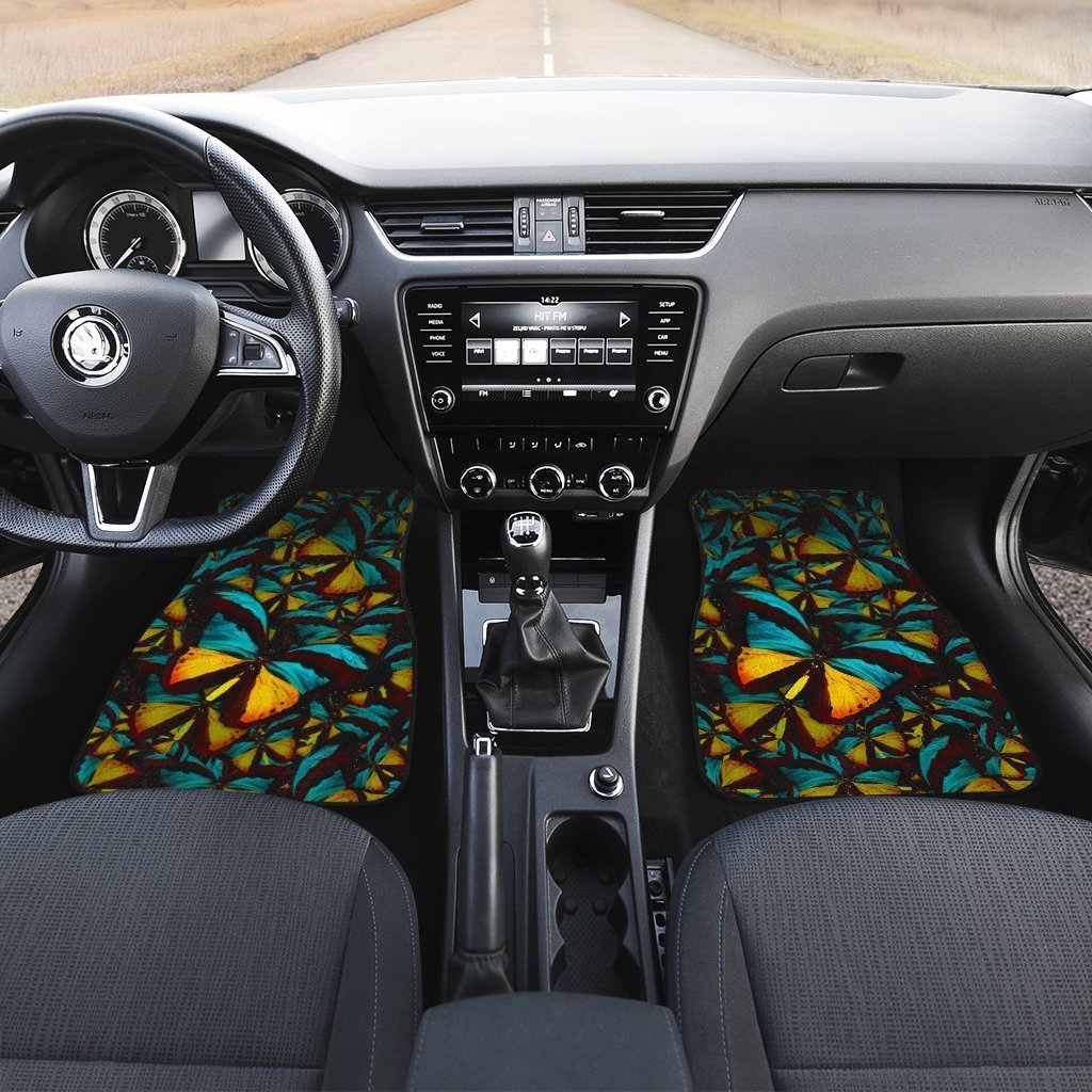 Butterfly Car Floor Mats Custom Morpho Butterfly Car Accessories