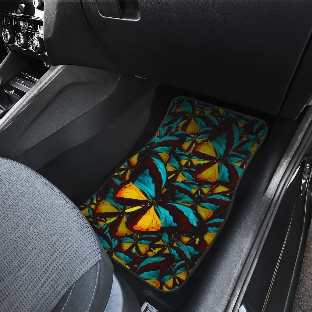 Butterfly Car Floor Mats Custom Morpho Butterfly Car Accessories