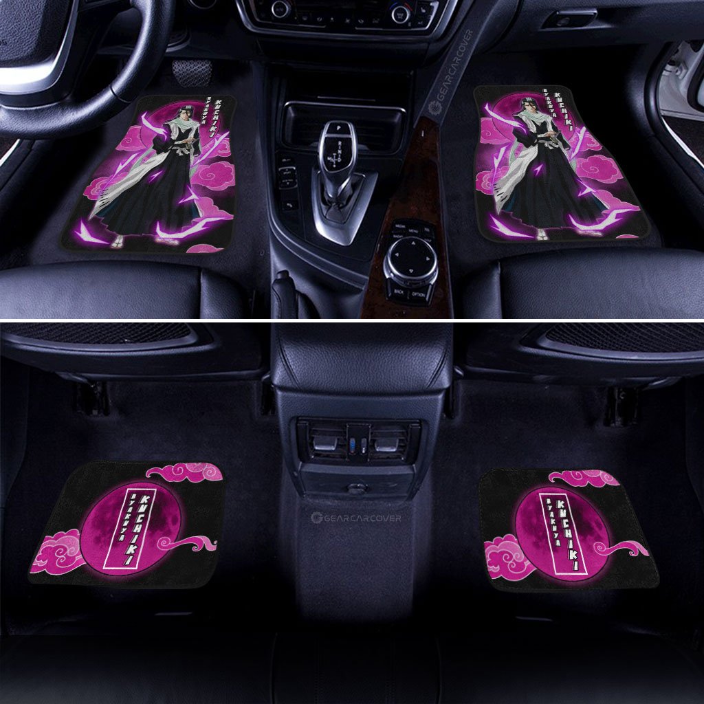 Byakuya Kuchiki Car Floor Mats Custom Bleach Anime Car Interior Accessories