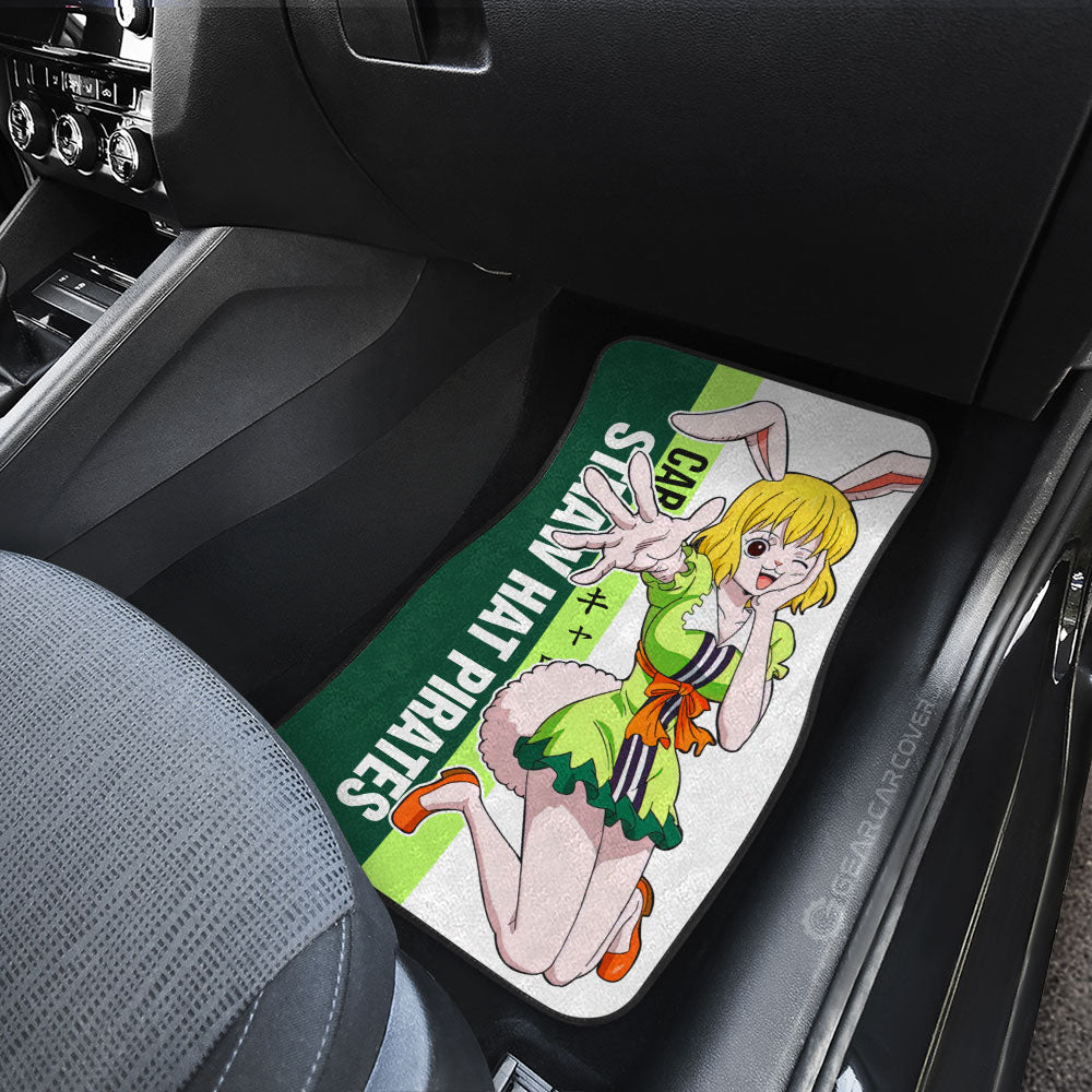 Carrot Car Floor Mats Custom One Piece Car Accessories Gifts For Anime Fans