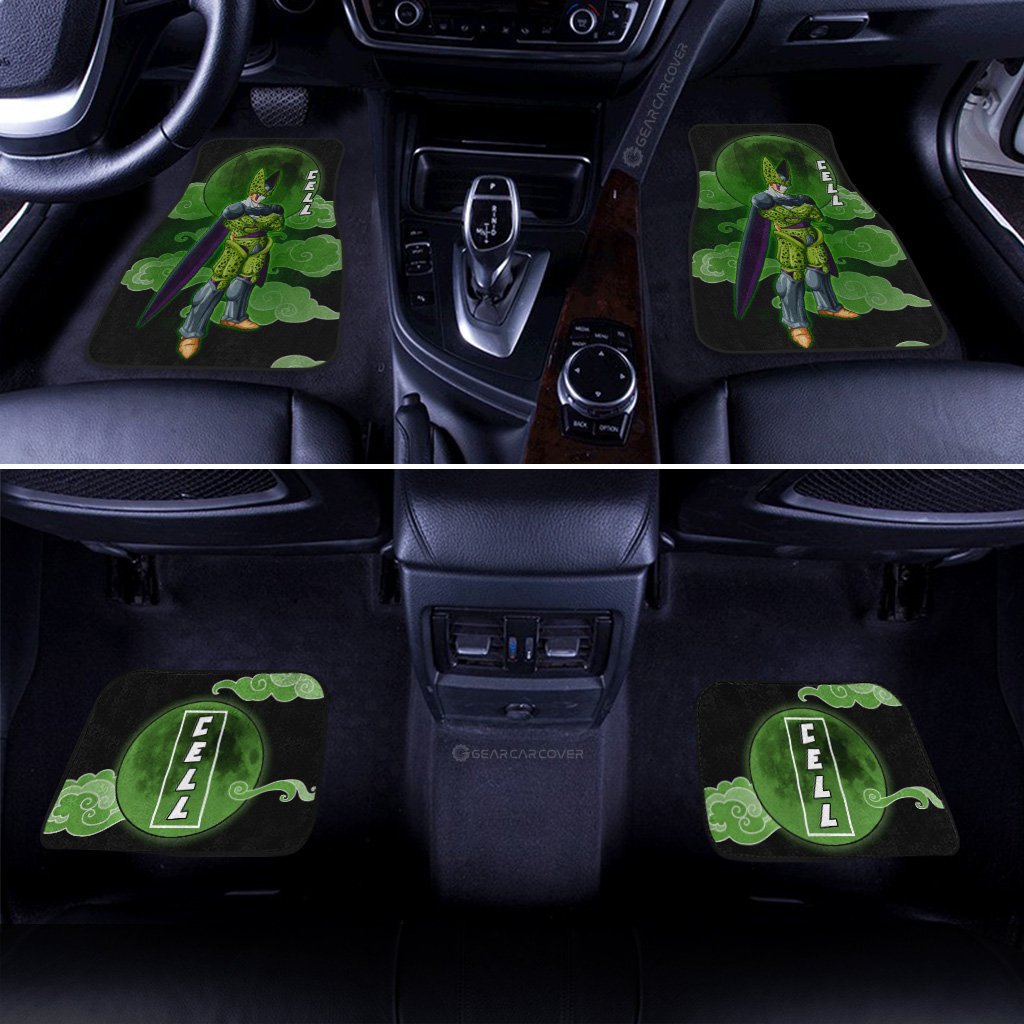 Cell Car Floor Mats Custom Dragon Ball Anime Car Interior Accessories