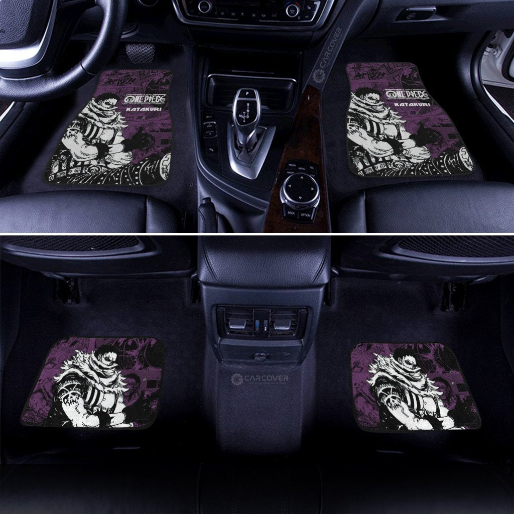 Charlotte Katakuri Car Floor Mats Custom Anime Mix Manga One Piece Car Interior Accessories