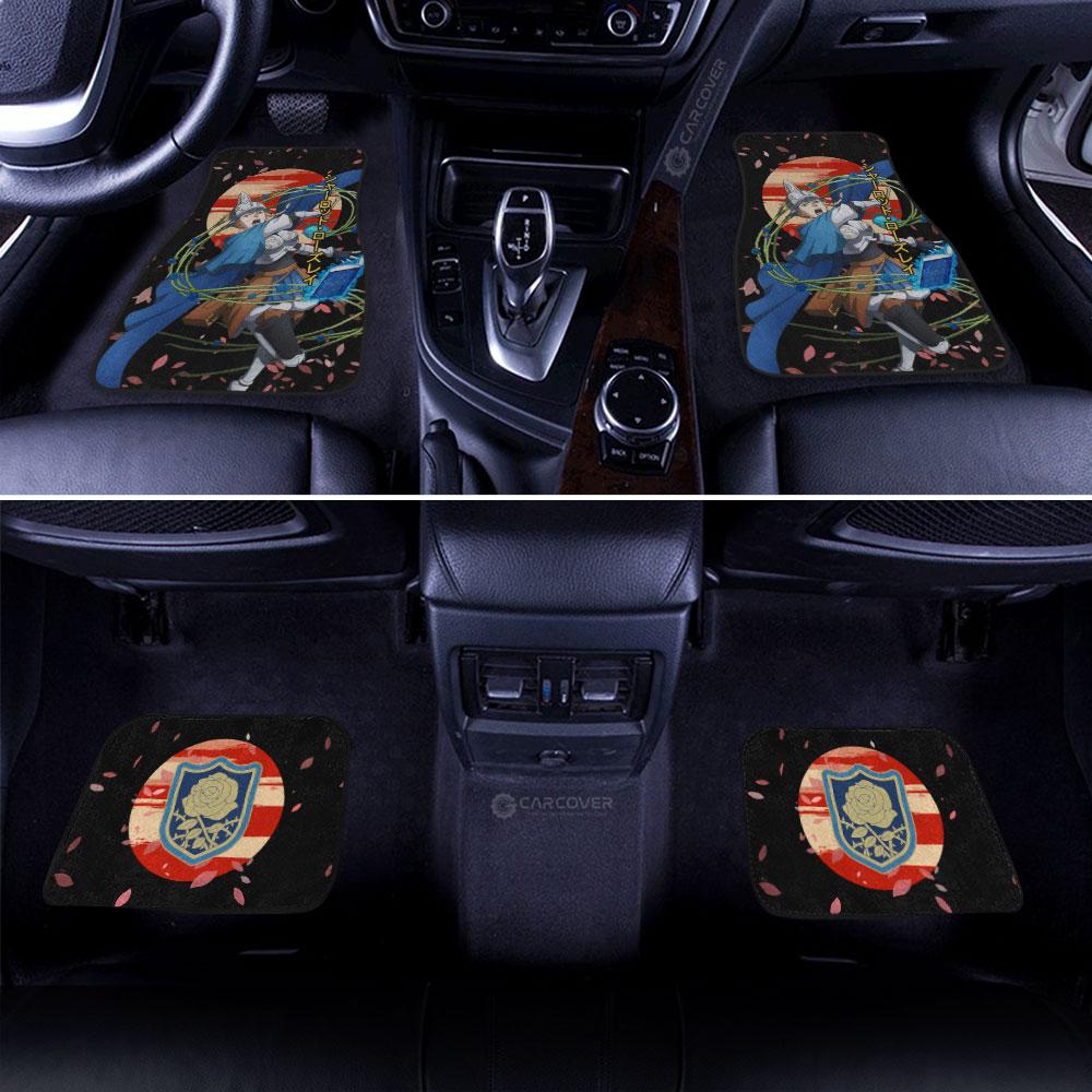 Charlotte Roselei Car Floor Mats Custom Black Clover Anime Car Accessories