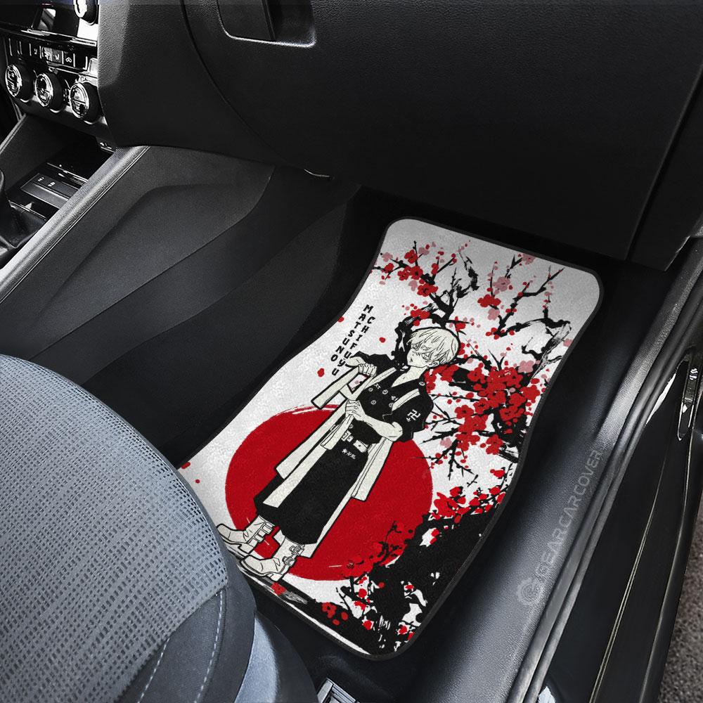 Chifuyu Matsuno Car Floor Mats Custom Japan Style Tokyo Revengers Anime Car Accessories
