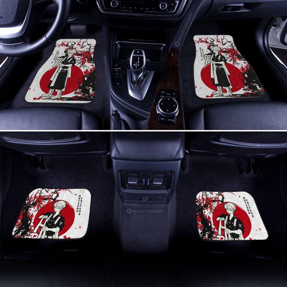 Chifuyu Matsuno Car Floor Mats Custom Japan Style Tokyo Revengers Anime Car Accessories