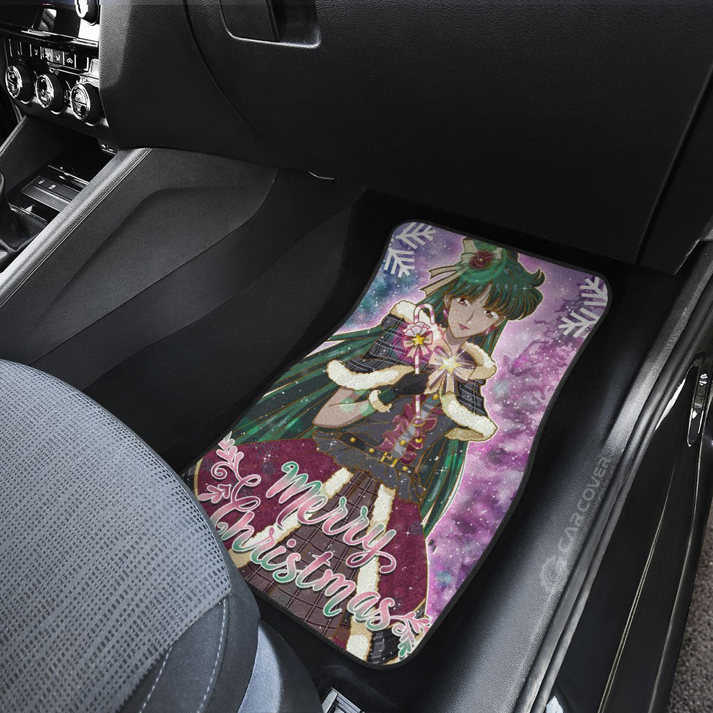 Christmas Anime Sailor Pluto Car Floor Mats Custom Sailor Moon Car Accessories