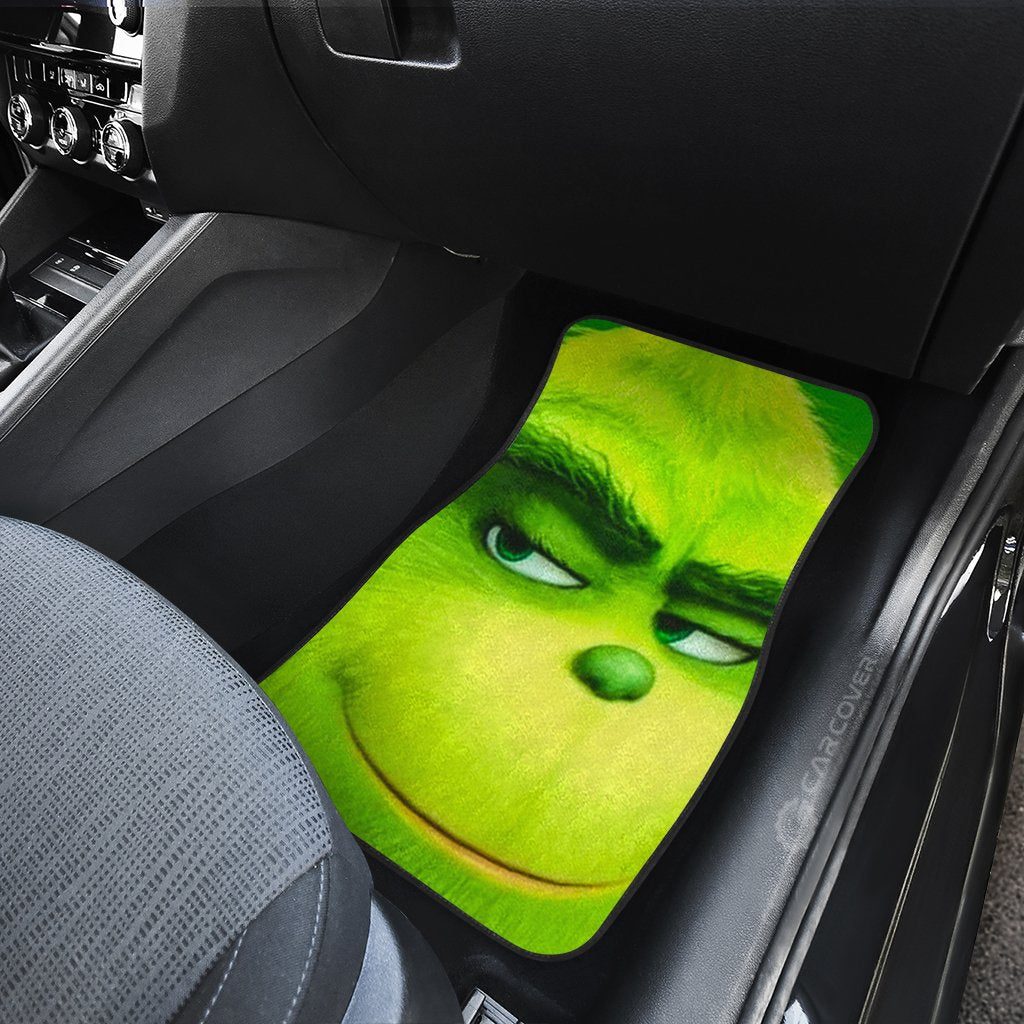 Christmas Grinch Car Floor Mats Custom Car Interior Accessories