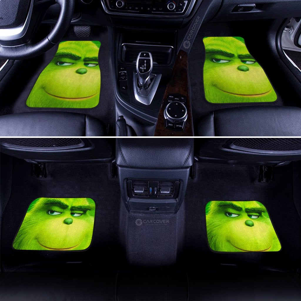 Christmas Grinch Car Floor Mats Custom Car Interior Accessories
