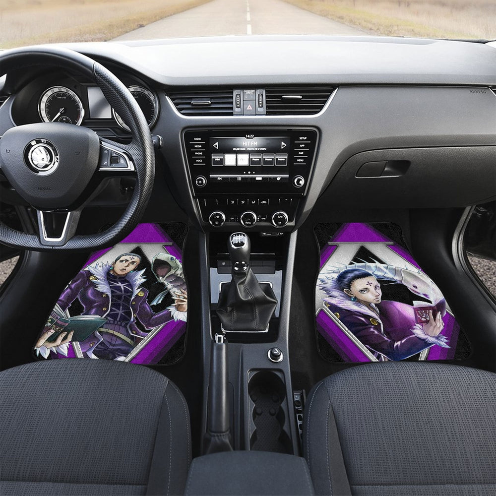 Chrollo Lucilfer Car Floor Mats Custom Hunter x Hunter Anime Car Accessories