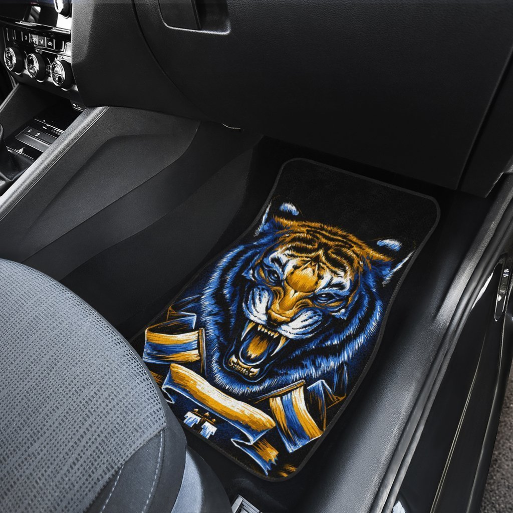 Cool Roaring Tiger Car Floor Mats Custom Cool Car Accessories Best Gift Idea For Dad