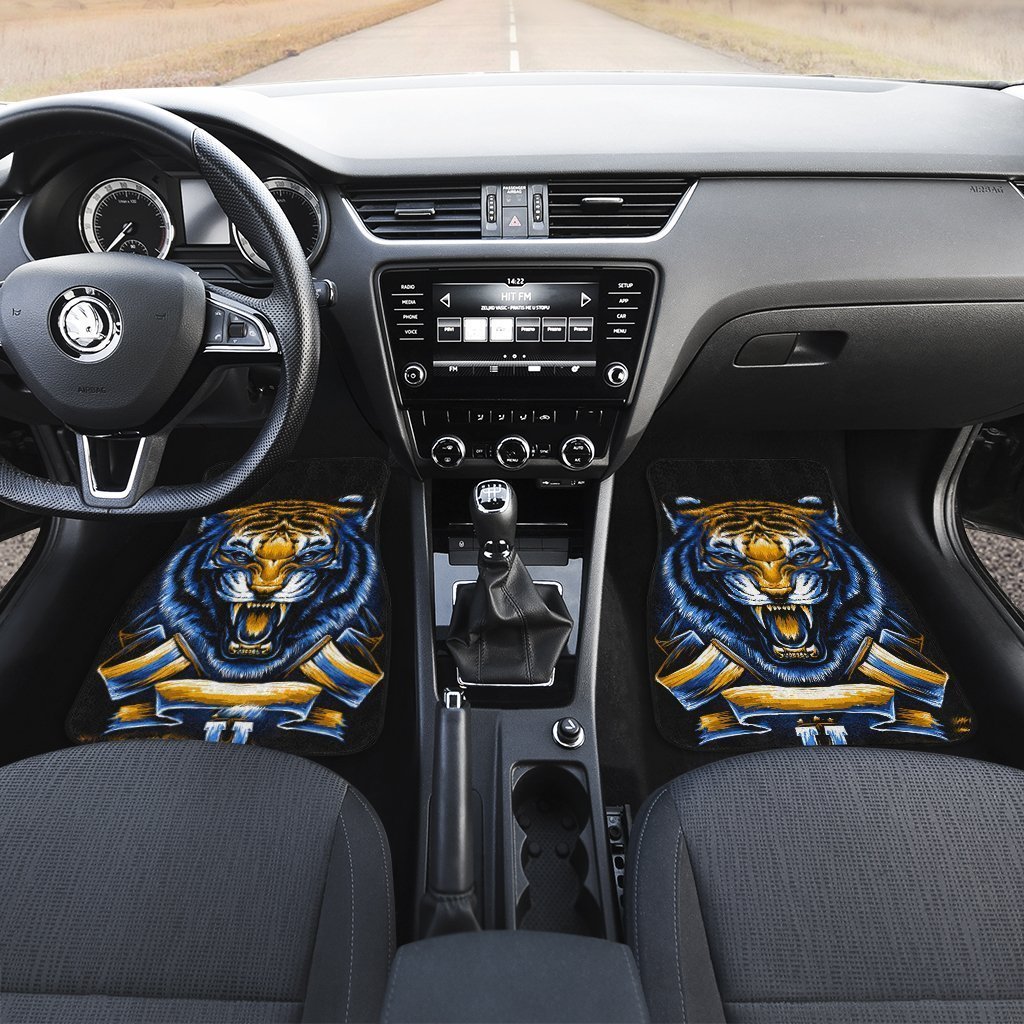 Cool Roaring Tiger Car Floor Mats Custom Cool Car Accessories Best Gift Idea For Dad