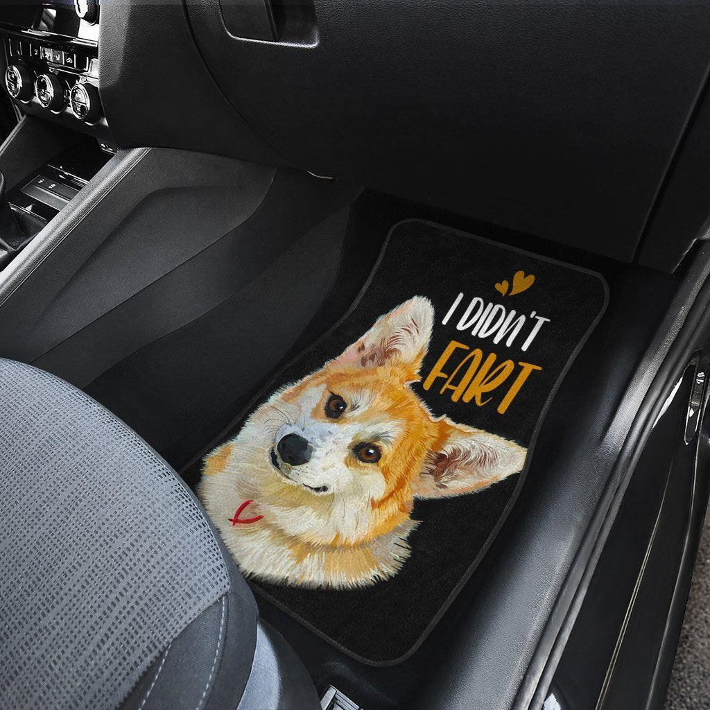 Corgi Car Floor Mats Custom Funny I Didn't Fart Car Accessories Gifts Idea For Corgi Lovers