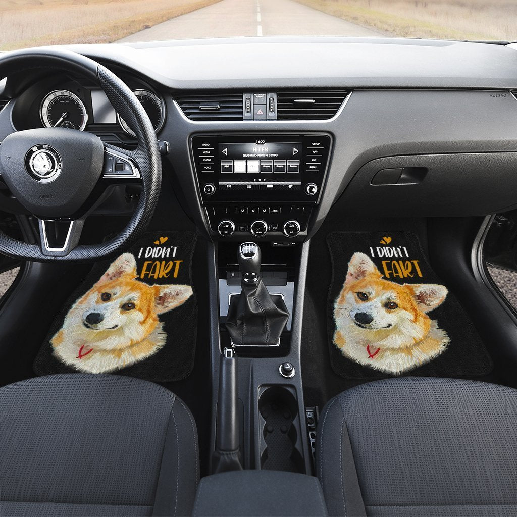 Corgi Car Floor Mats Custom Funny I Didn't Fart Car Accessories Gifts Idea For Corgi Lovers