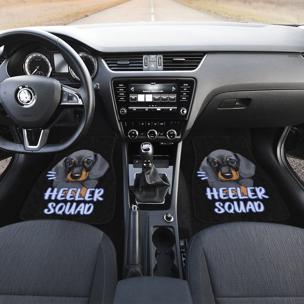 Cute Dog Dachshund Car Floor Mats Custom Car Accessories