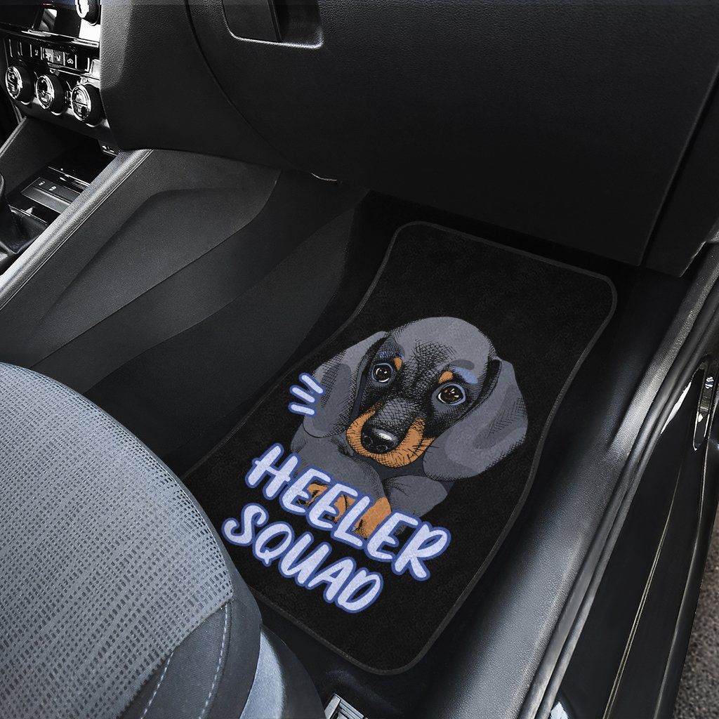 Cute Dog Dachshund Car Floor Mats Custom Car Accessories
