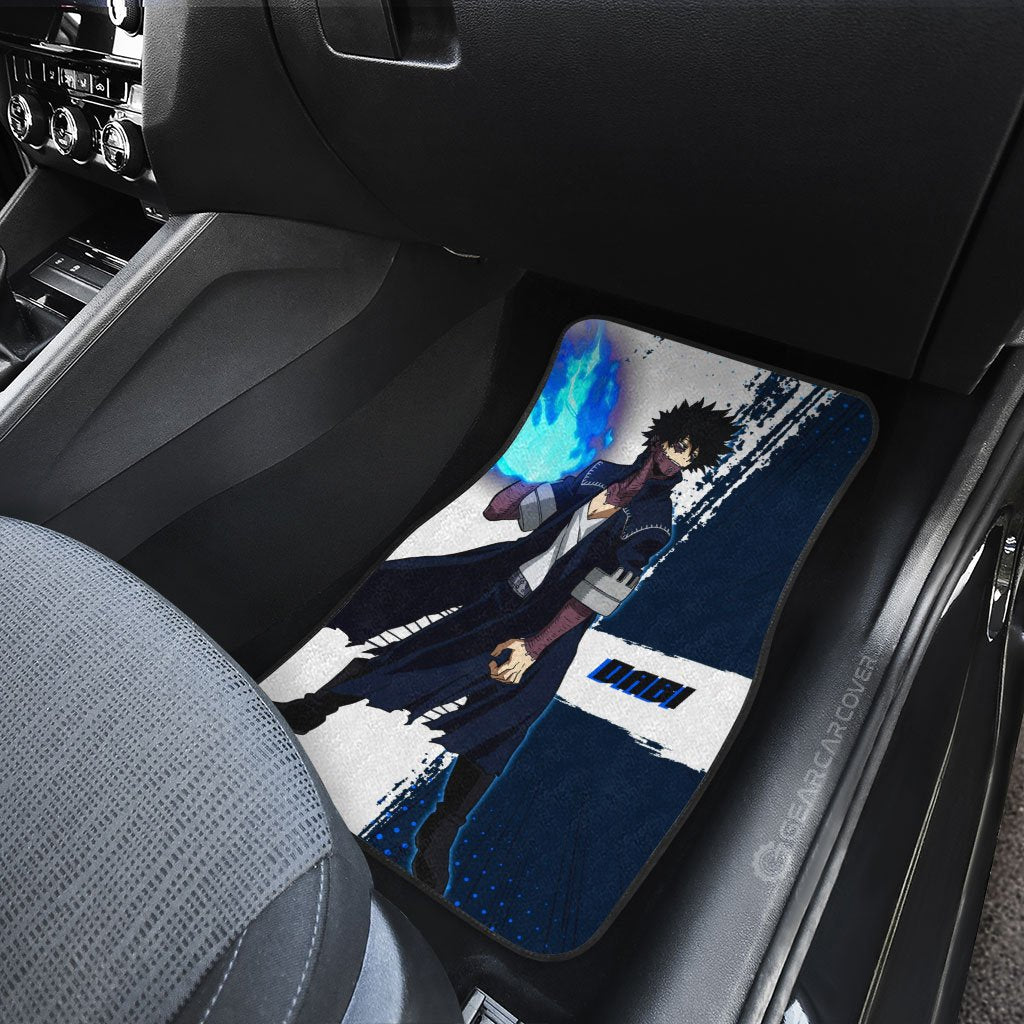 Dabi Car Floor Mats Custom Gifts For My Hero Academia Anime Fans