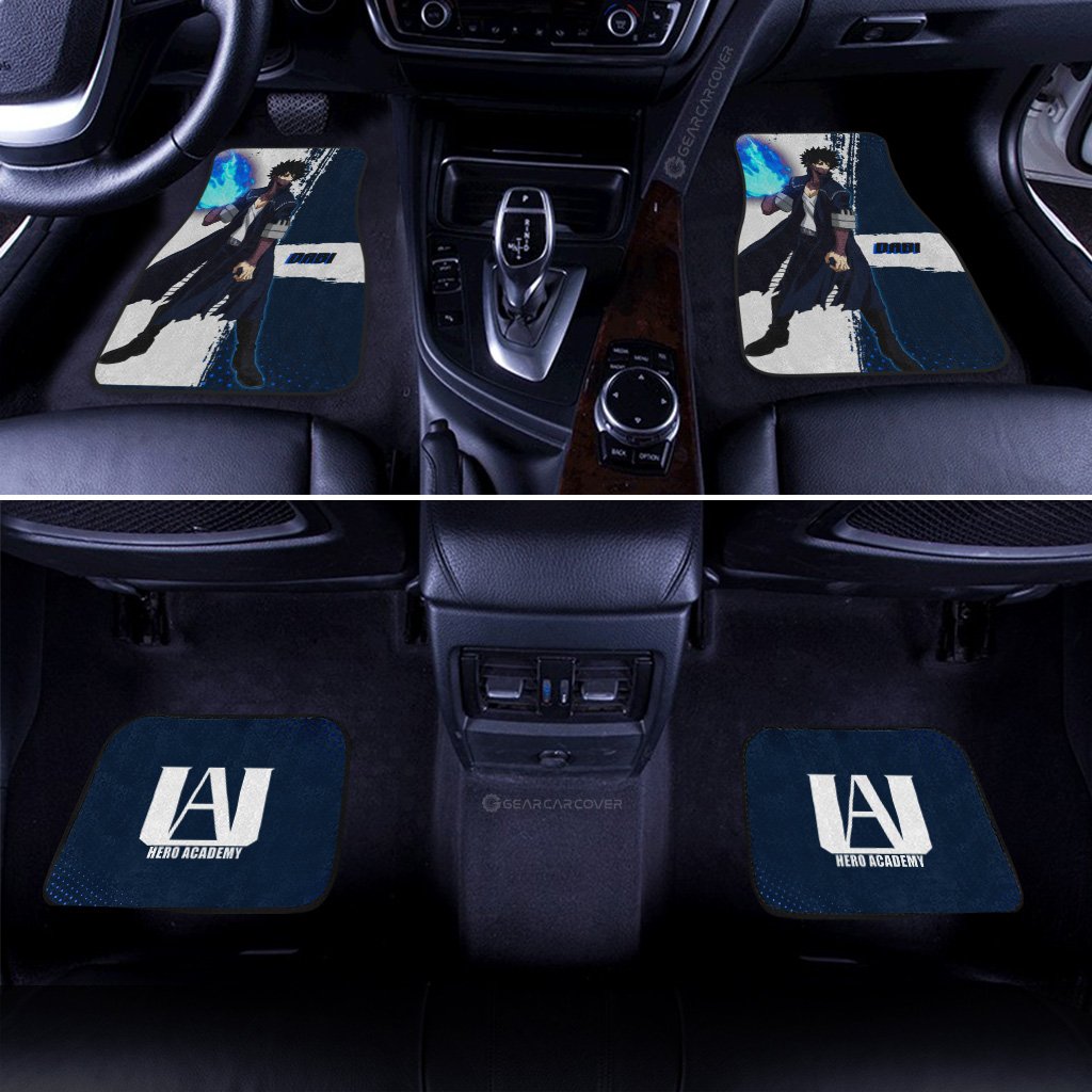 Dabi Car Floor Mats Custom Gifts For My Hero Academia Anime Fans