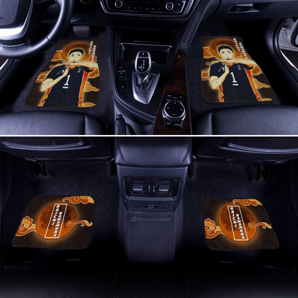 Daichi Sawamura Car Floor Mats Custom Gifts For Haikyuu Anime Fans