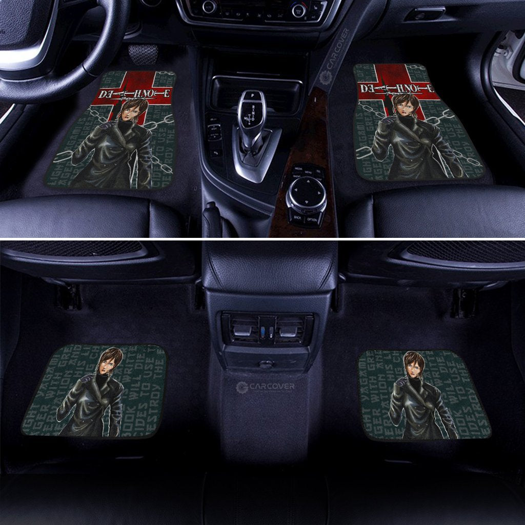 Death Note Kiyomi Takada Car Floor Mats Custom Anime Car Accessories