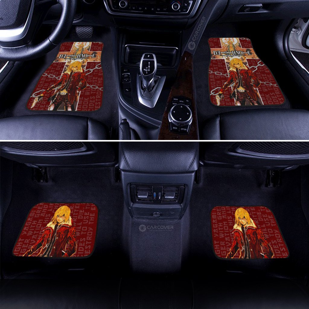 Death Note Mello Car Floor Mats Custom Anime Car Accessories