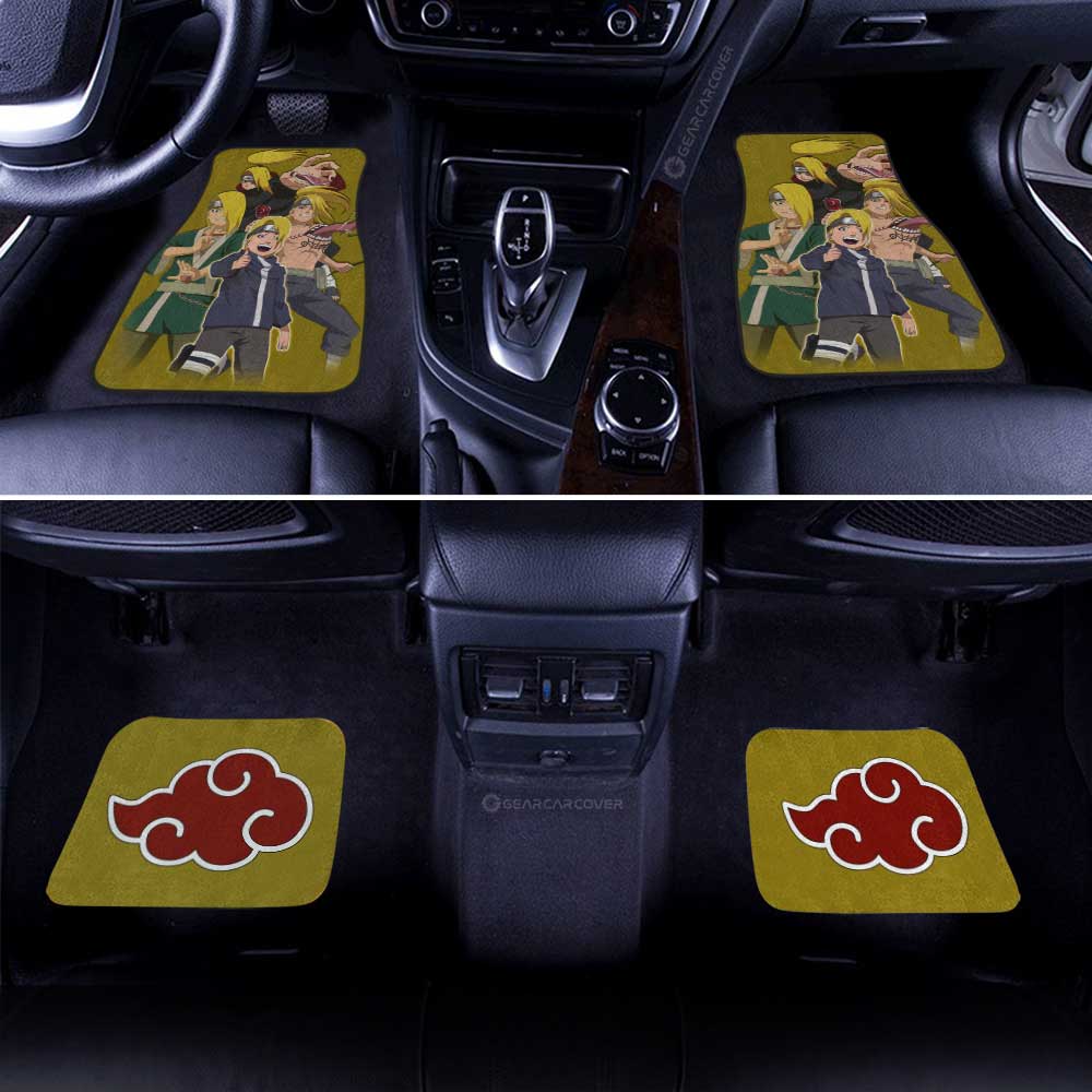 Deidara Car Floor Mats Custom Anime Naruto Car Accessories