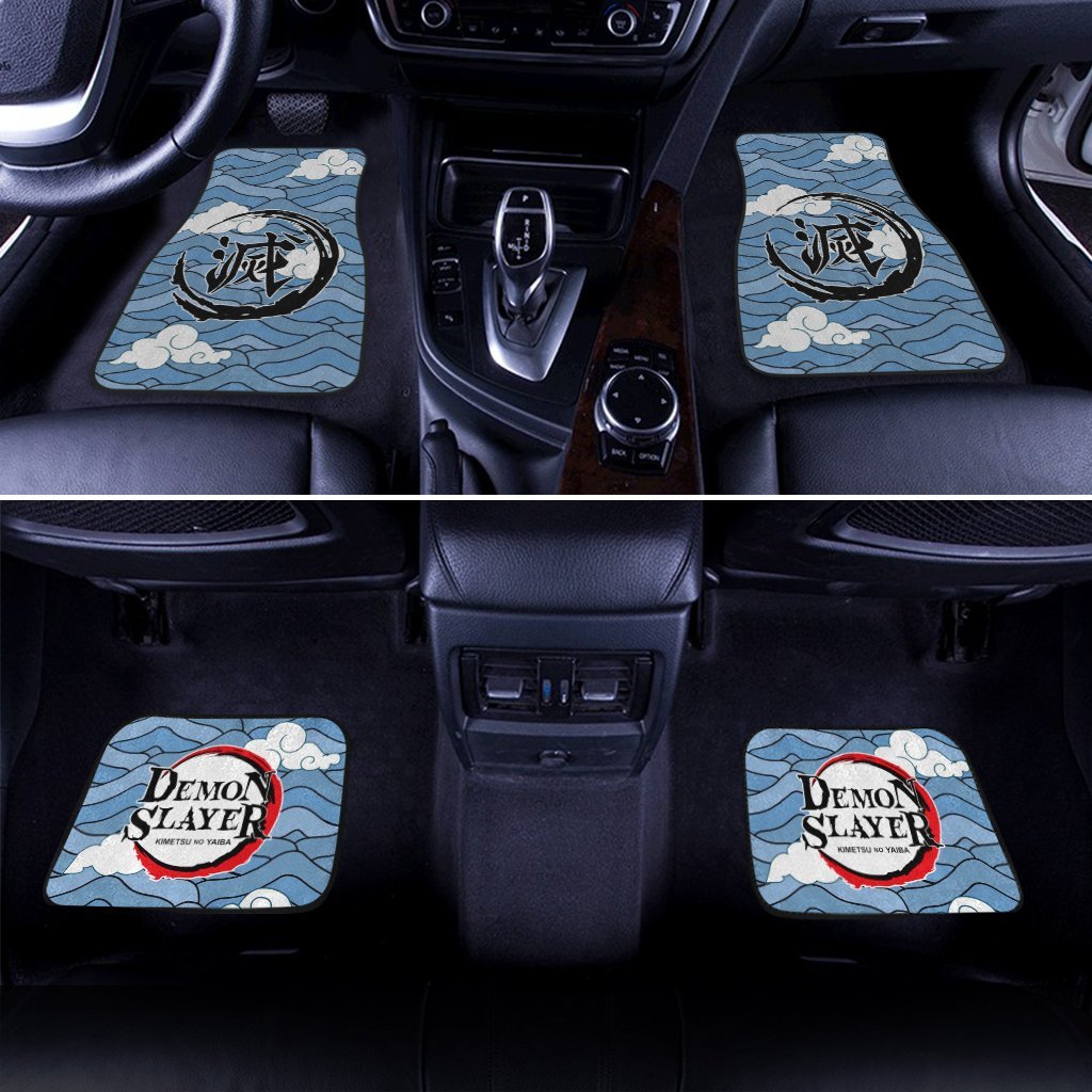 Demon Slayer Sakonji Car Floor Mats Custom Uniform Anime Car Interior Accessories