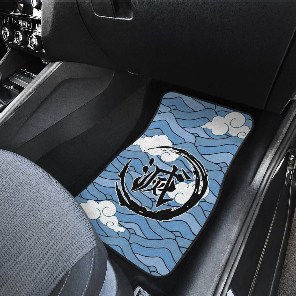 Demon Slayer Sakonji Car Floor Mats Custom Uniform Anime Car Interior Accessories