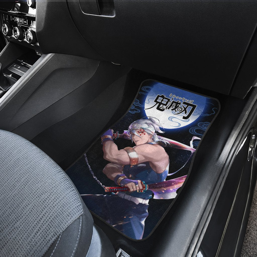 Demon Slayer Tengen Uzui Car Floor Mats Custom Anime Car Accessories