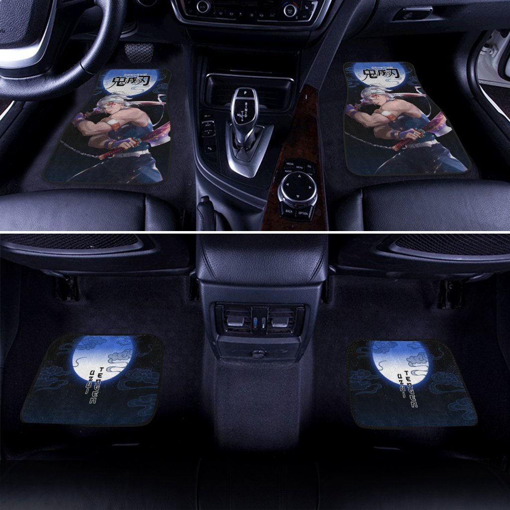 Demon Slayer Tengen Uzui Car Floor Mats Custom Anime Car Accessories